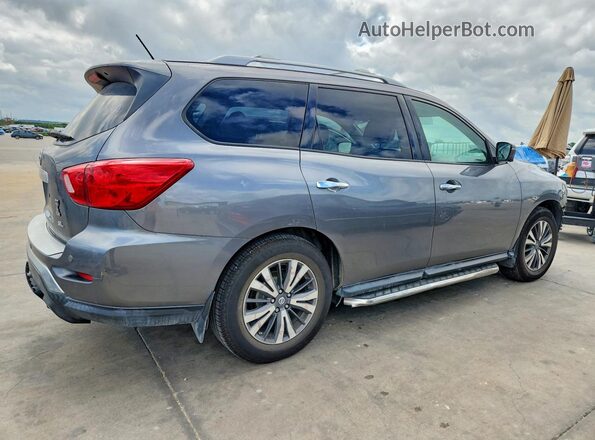 5N1DR2MN1HC656903 2017 NISSAN PATHFINDER Серый Задняя правая четверть