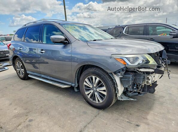 5N1DR2MN1HC656903 2017 NISSAN PATHFINDER Серый Передняя правая четверть