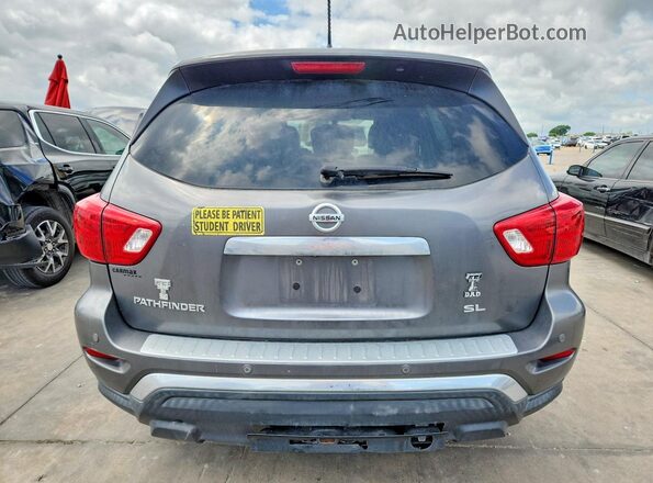 5N1DR2MN1HC656903 2017 NISSAN PATHFINDER Серый Вид сзади