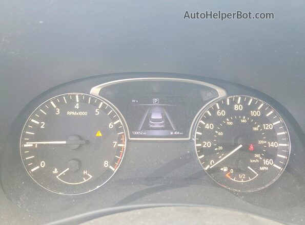 5N1DR2MN1HC666685 2017 NISSAN PATHFINDER Синий Вид щитка приборов