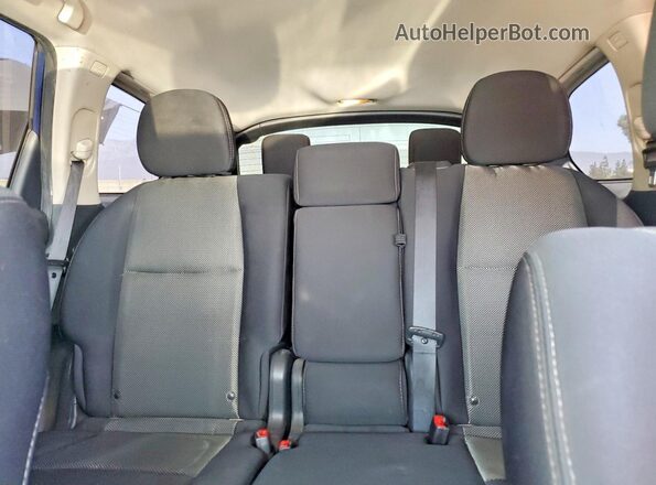 5N1DR2MN1HC666685 2017 NISSAN PATHFINDER Синий Вид задних сидений