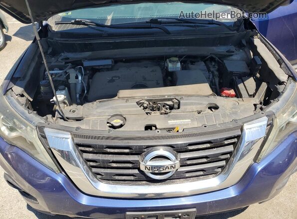 5N1DR2MN1HC666685 2017 NISSAN PATHFINDER Синий Вид подкапотного пространства