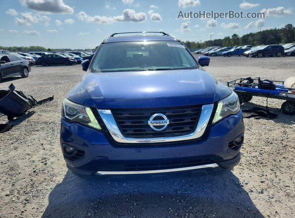 5N1DR2MN1HC675855 2017 NISSAN PATHFINDER Синий Вид спереди