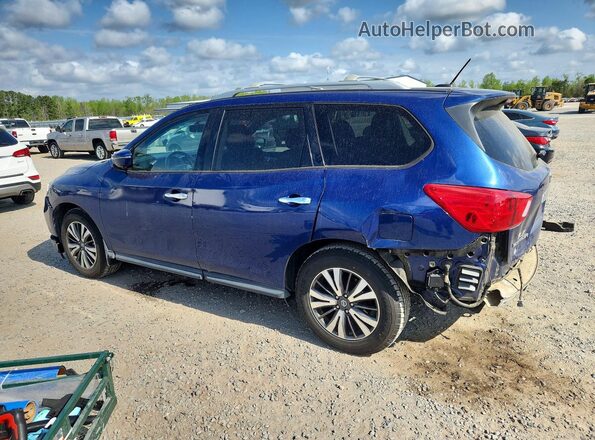 5N1DR2MN1HC675855 2017 NISSAN PATHFINDER Синий Задняя левая четверть
