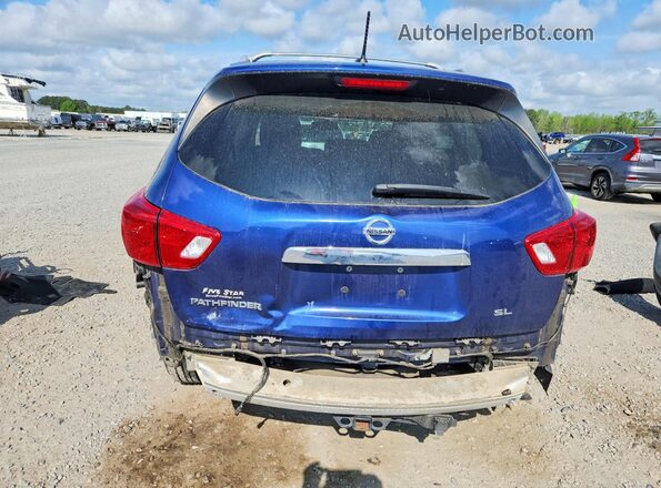 5N1DR2MN1HC675855 2017 NISSAN PATHFINDER Синий Вид сзади