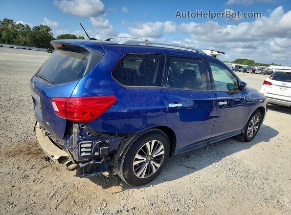 5N1DR2MN1HC675855 2017 NISSAN PATHFINDER Синий Задняя правая четверть