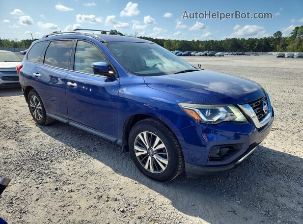 5N1DR2MN1HC675855 2017 NISSAN PATHFINDER Синий Передняя правая четверть