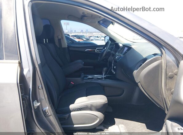 5N1DR2MN1HC912070 2017 NISSAN PATHFINDER Gray Vista interior delantera