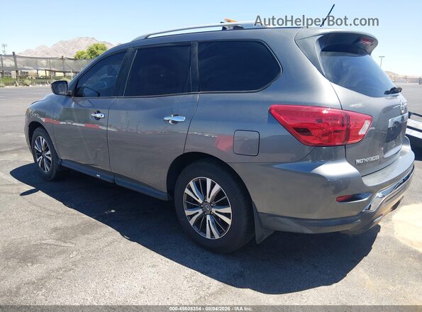 5N1DR2MN1HC912070 2017 NISSAN PATHFINDER Gray Trasero izquierdo