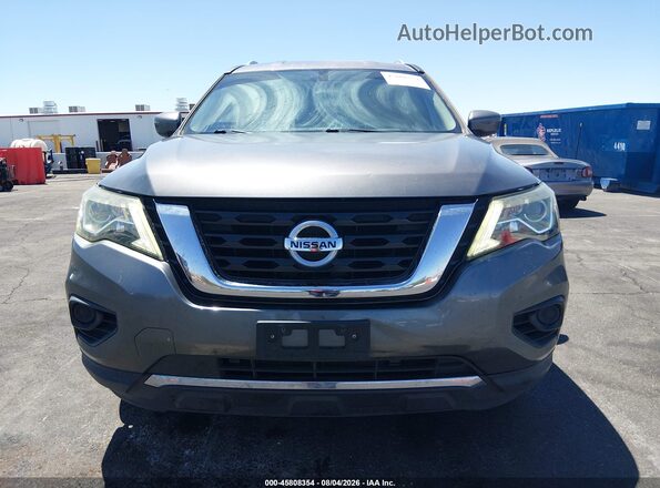 5N1DR2MN1HC912070 2017 NISSAN PATHFINDER Gray Vista del cuadro de instrumentos