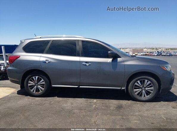 5N1DR2MN1HC912070 2017 NISSAN PATHFINDER Gray Vista interior trasera