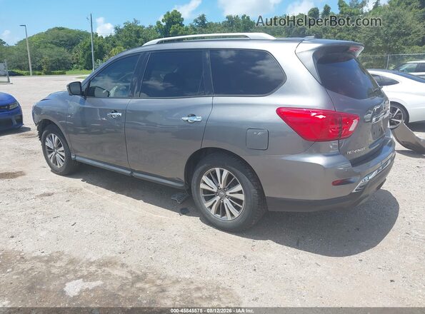 5N1DR2MN1JC622921 2018 NISSAN PATHFINDER Gray Trasero izquierdo