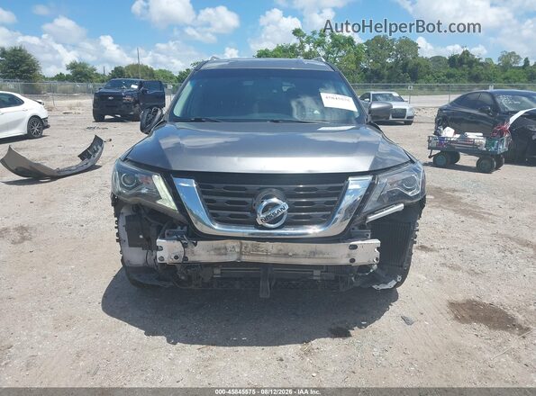 5N1DR2MN1JC622921 2018 NISSAN PATHFINDER Gray Vista del cuadro de instrumentos