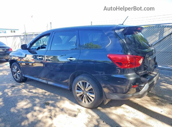 5N1DR2MN1JC628606 2018 NISSAN PATHFINDER Black Задня ліва чверть