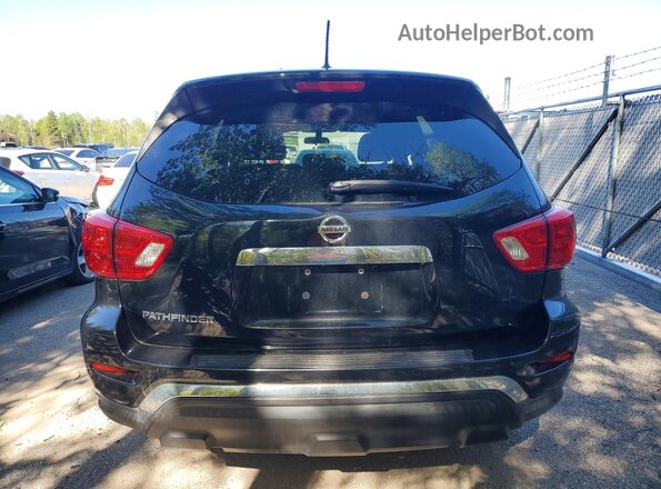 5N1DR2MN1JC628606 2018 NISSAN PATHFINDER Black Вид ззаду