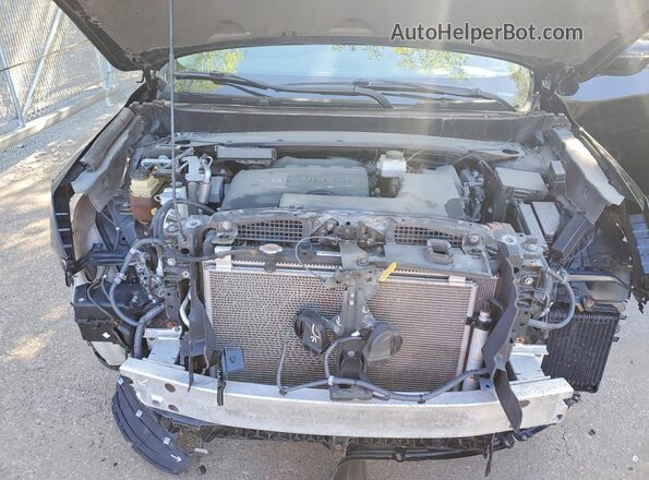 5N1DR2MN1JC628606 2018 NISSAN PATHFINDER Black Вид підкапотного простору