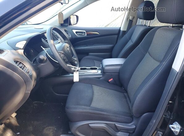 5N1DR2MN1JC628606 2018 NISSAN PATHFINDER Black Вид салону спереду