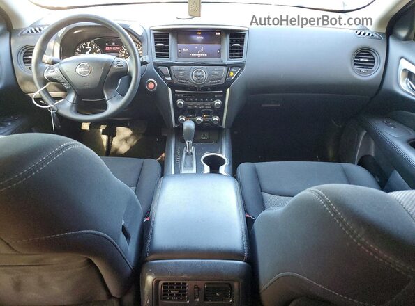 5N1DR2MN1JC628606 2018 NISSAN PATHFINDER Black Вид панелі приладів