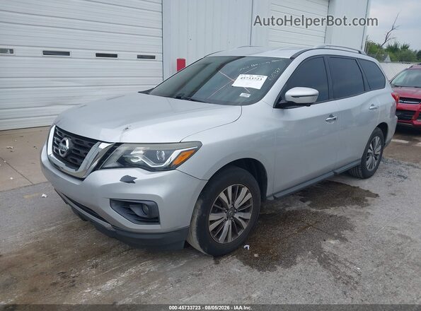 5N1DR2MN1JC635927 2018 NISSAN PATHFINDER Silver წინა მარცხენა ხედი სამი მეოთხედიდან