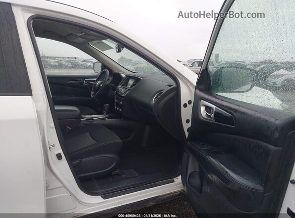 5N1DR2MN1JC668572 2018 NISSAN PATHFINDER White Widok wnętrza z przodu
