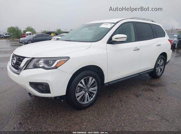5N1DR2MN1JC668572 2018 NISSAN PATHFINDER White Przód lewy