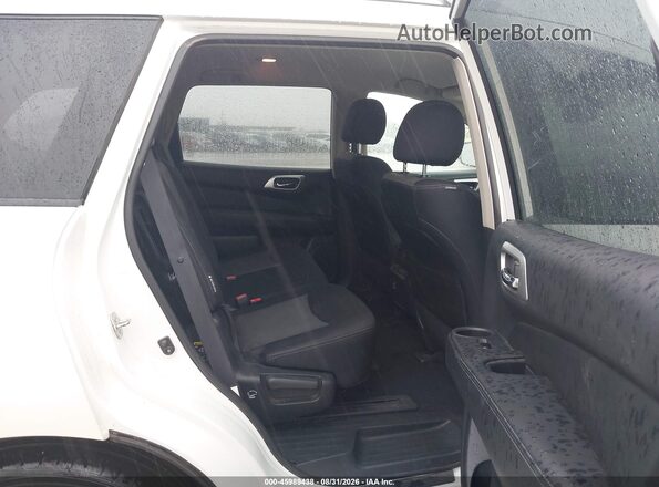5N1DR2MN1JC668572 2018 NISSAN PATHFINDER White Widok naklejki z numerem VIN