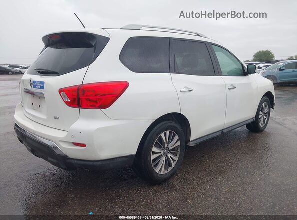 5N1DR2MN1JC668572 2018 NISSAN PATHFINDER White Tył prawy