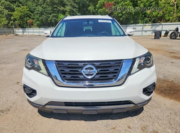 5N1DR2MN2HC600923 2017 NISSAN PATHFINDER White Вид спереду