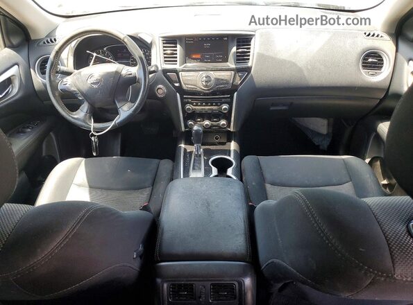 5N1DR2MN2HC678179 2017 NISSAN PATHFINDER Black Առջևի վահանակի տեսք