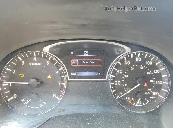 5N1DR2MN2HC678179 2017 NISSAN PATHFINDER Black Սարքավորումների վահանակի տեսք