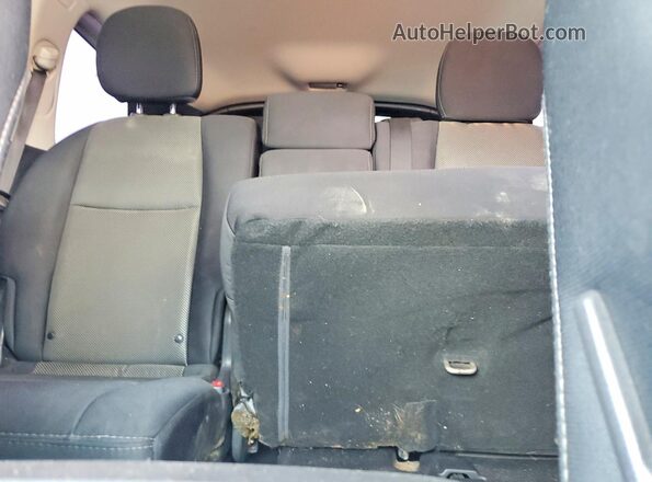 5N1DR2MN2HC901725 2017 NISSAN PATHFINDER Black Rear seats view