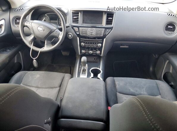 5N1DR2MN2HC901725 2017 NISSAN PATHFINDER Black Dashboard view