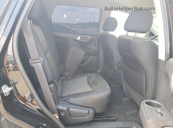 5N1DR2MN2HC901725 2017 NISSAN PATHFINDER Black Rear interior view