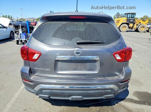 5N1DR2MN2JC620417 2018 NISSAN PATHFINDER Gray Widok z tyłu