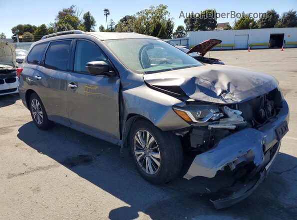 5N1DR2MN2JC620417 2018 NISSAN PATHFINDER Gray Przód prawy
