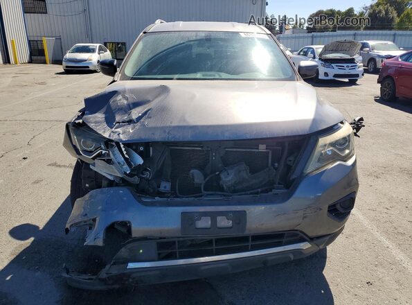 5N1DR2MN2JC620417 2018 NISSAN PATHFINDER Gray Widok z przodu
