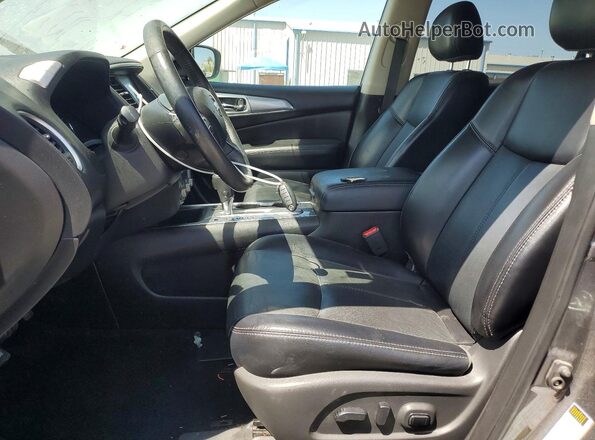 5N1DR2MN2KC605546 2019 NISSAN PATHFINDER Gray Widok wnętrza z przodu