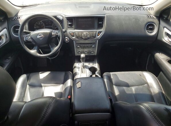 5N1DR2MN2KC605546 2019 NISSAN PATHFINDER Gray Widok deski rozdzielczej