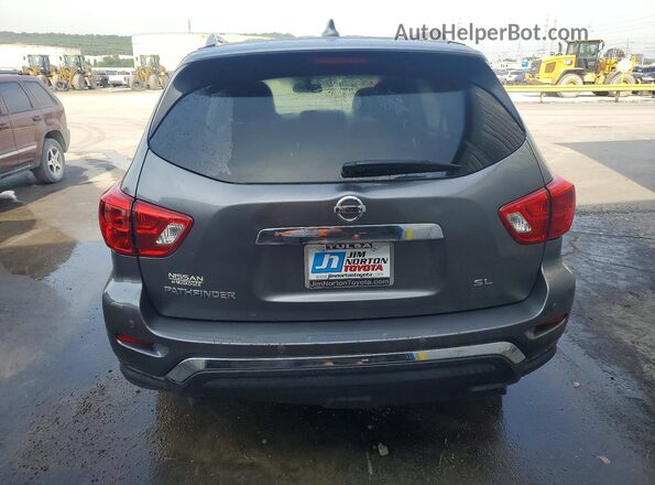 5N1DR2MN2KC605546 2019 NISSAN PATHFINDER Gray Widok z tyłu