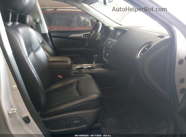 5N1DR2MN2KC627384 2019 NISSAN PATHFINDER Silver Widok wnętrza z przodu