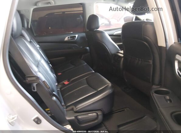 5N1DR2MN2KC627384 2019 NISSAN PATHFINDER Silver Widok naklejki z numerem VIN