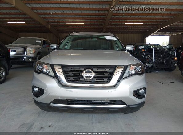 5N1DR2MN2KC627384 2019 NISSAN PATHFINDER Silver Widok zestawu wskaźników