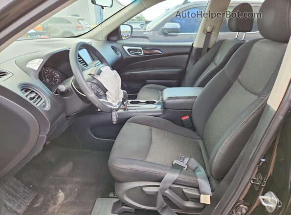 5N1DR2MN2KC637395 2019 NISSAN PATHFINDER Black Vista interior delantera