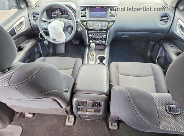 5N1DR2MN2KC637395 2019 NISSAN PATHFINDER Black Vista del salpicadero