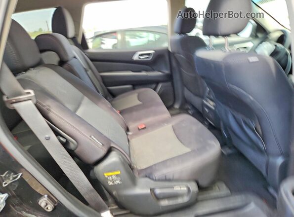 5N1DR2MN2KC637395 2019 NISSAN PATHFINDER Black Vista de los asientos traseros