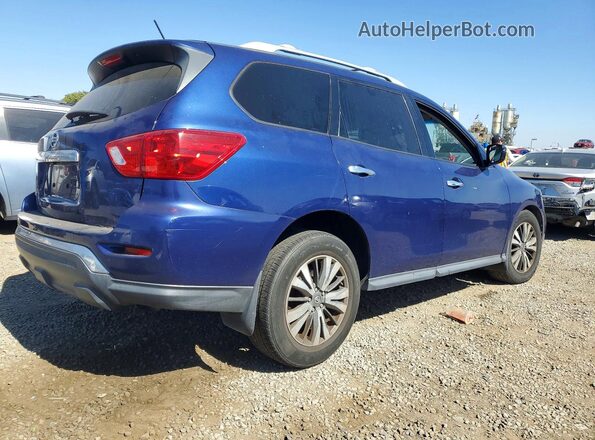 5N1DR2MN3HC628164 2017 NISSAN PATHFINDER Blue Tył prawy