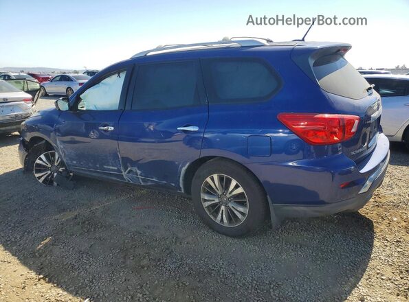 5N1DR2MN3HC628164 2017 NISSAN PATHFINDER Blue Tył lewy