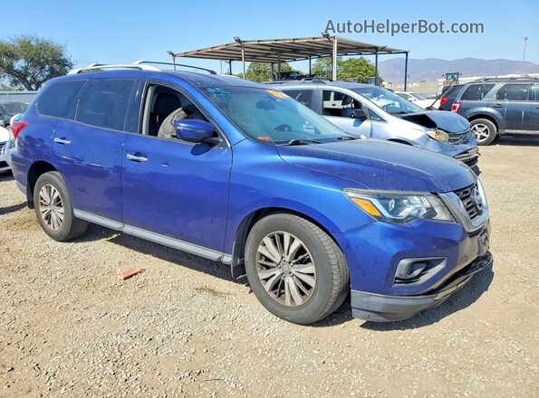 5N1DR2MN3HC628164 2017 NISSAN PATHFINDER Blue Przód prawy