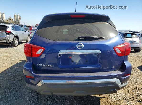 5N1DR2MN3HC628164 2017 NISSAN PATHFINDER Blue Widok z tyłu