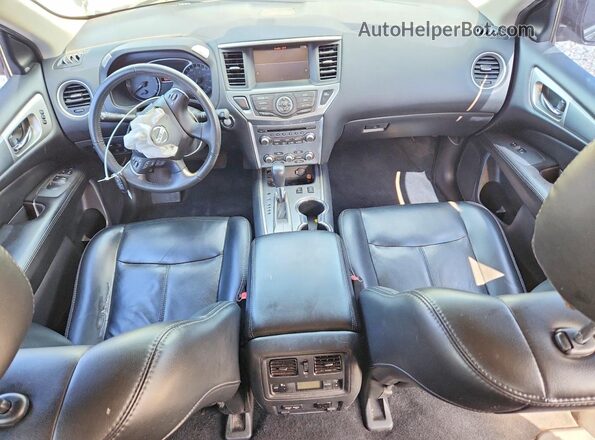 5N1DR2MN3HC640038 2017 NISSAN PATHFINDER Green Вид панелі приладів